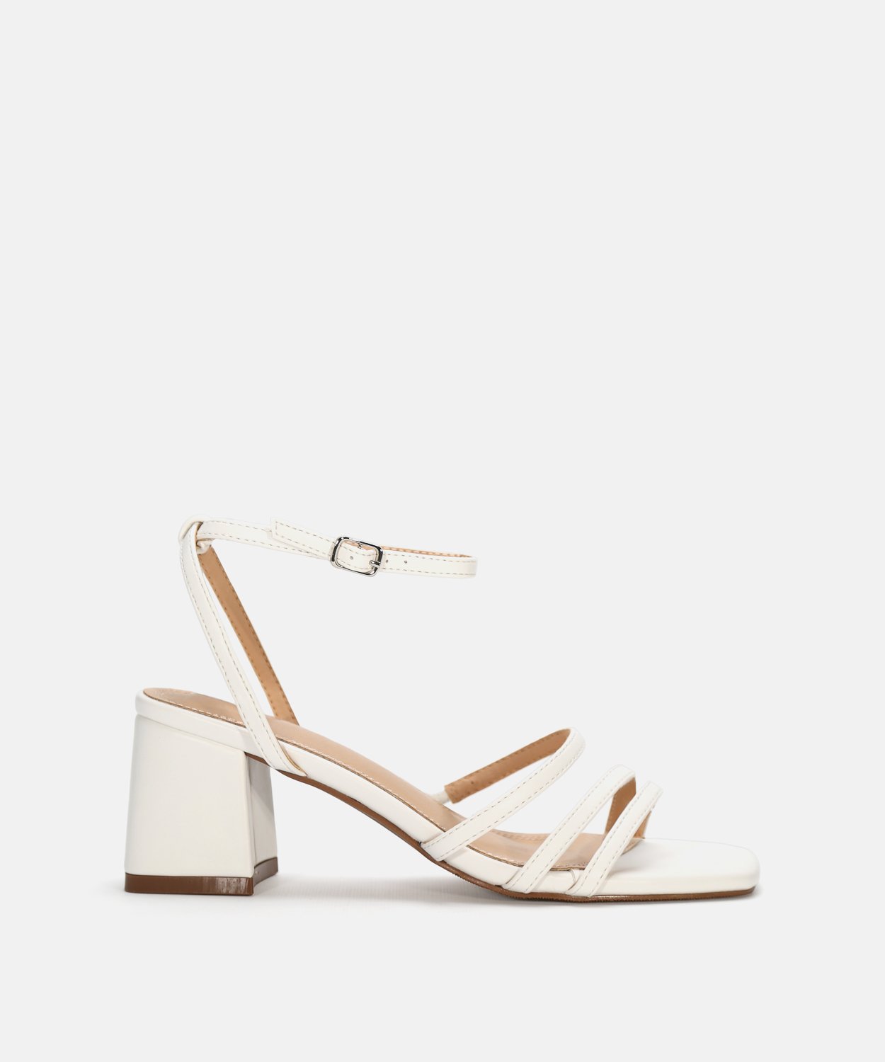 Sandalia tac&oacute;n tiras